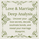 Love & Marriage Deep Analysis Love & Marriage Deep Analysis