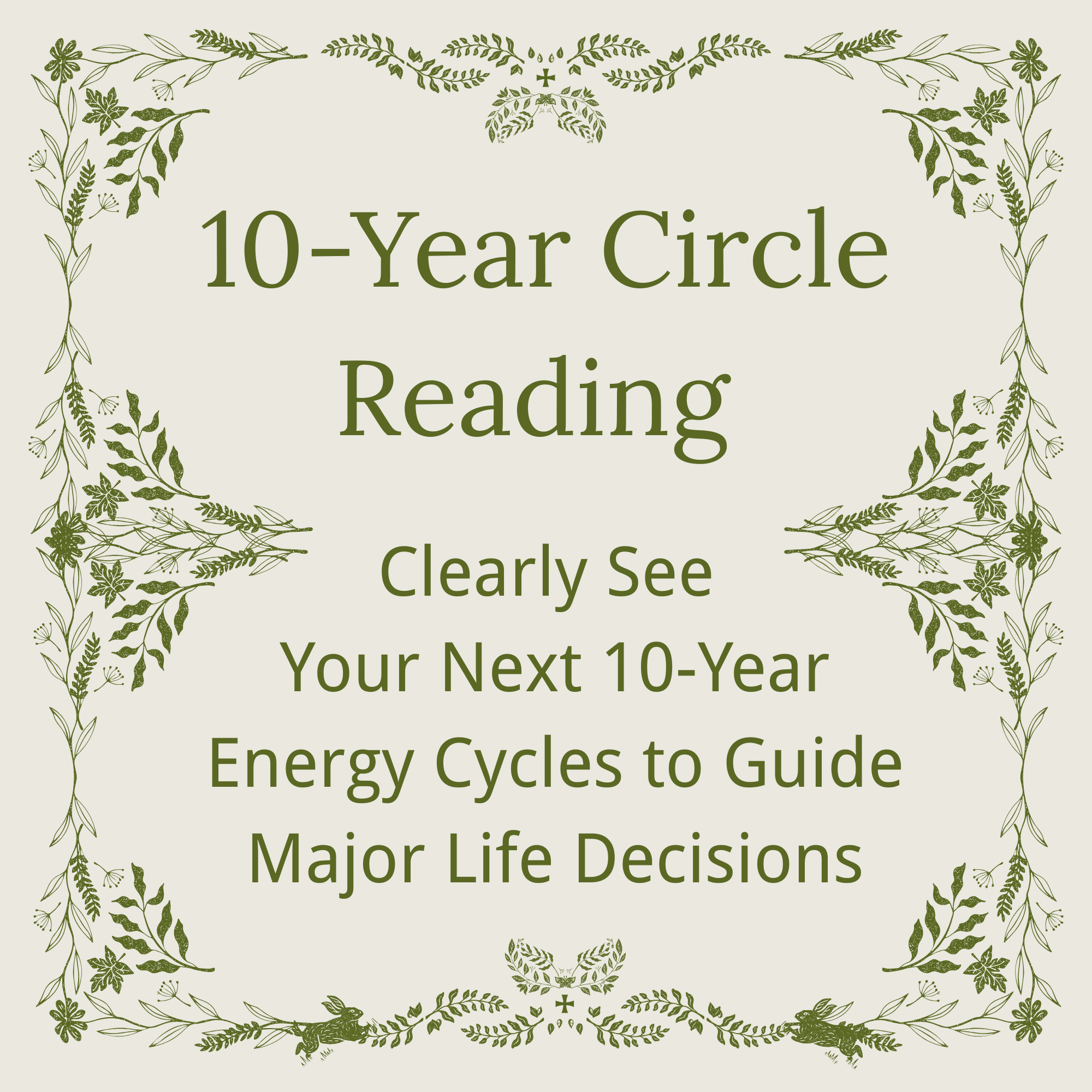 10-Year Circle Reading 10-Year Circle Reading