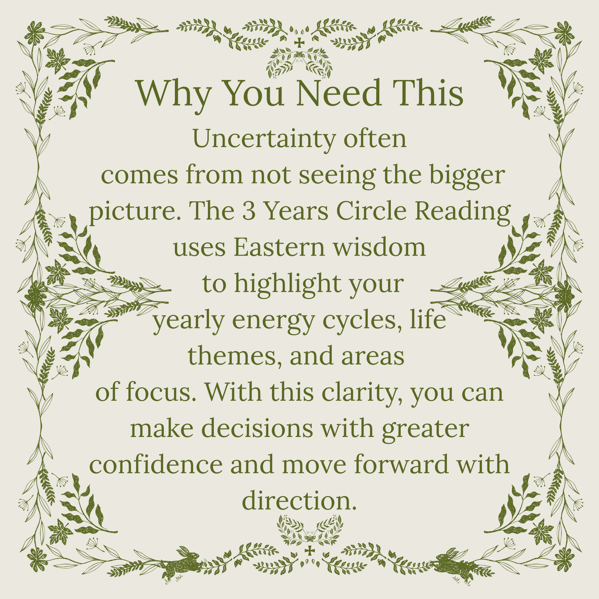 3-Year Circle Reading 3-Year Circle Reading