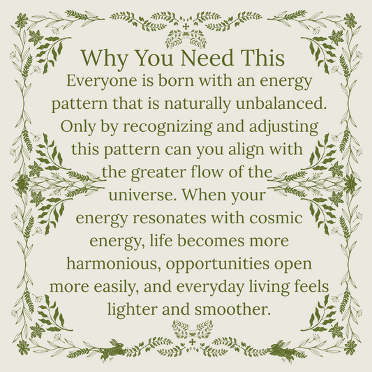 Personal Energy & Balance Reading