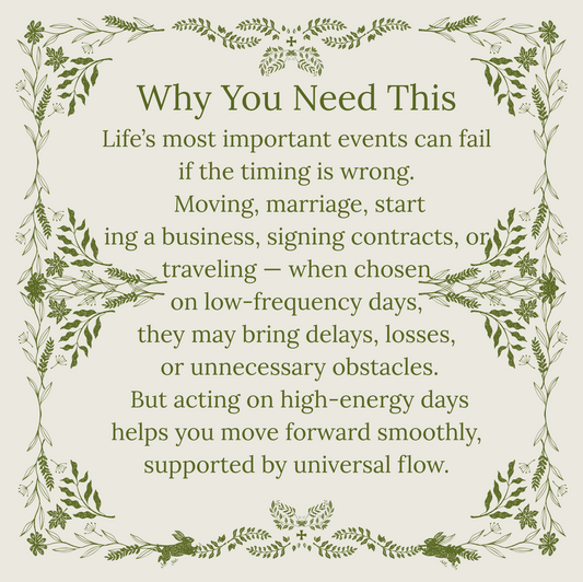 Auspicious Date Selection