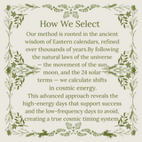 Auspicious Date Selection Auspicious Date Selection