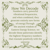 Numbers Energy Guidance & Enhancement Numbers Energy Guidance & Enhancement