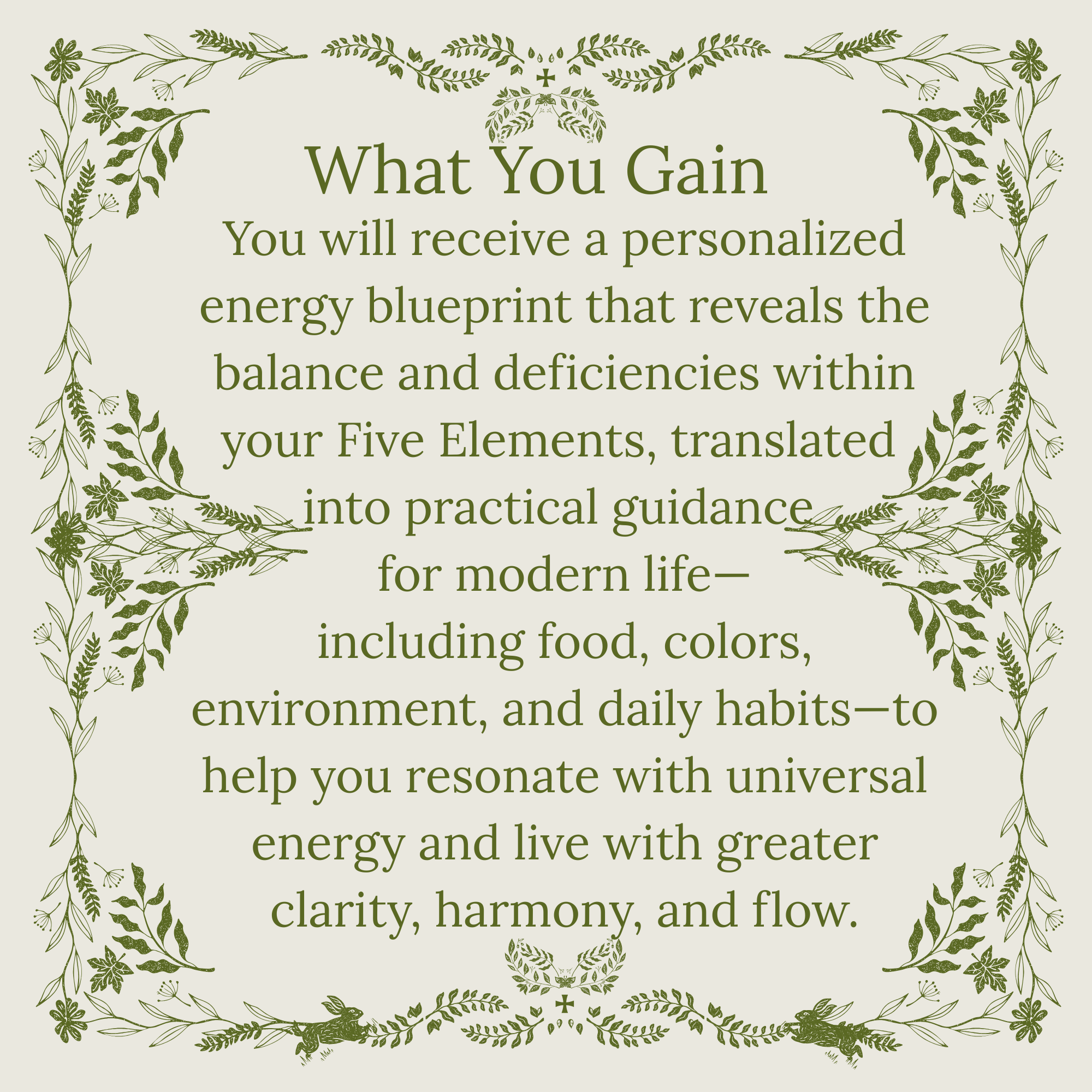 Personal Energy & Balance Reading Personal Energy & Balance Reading