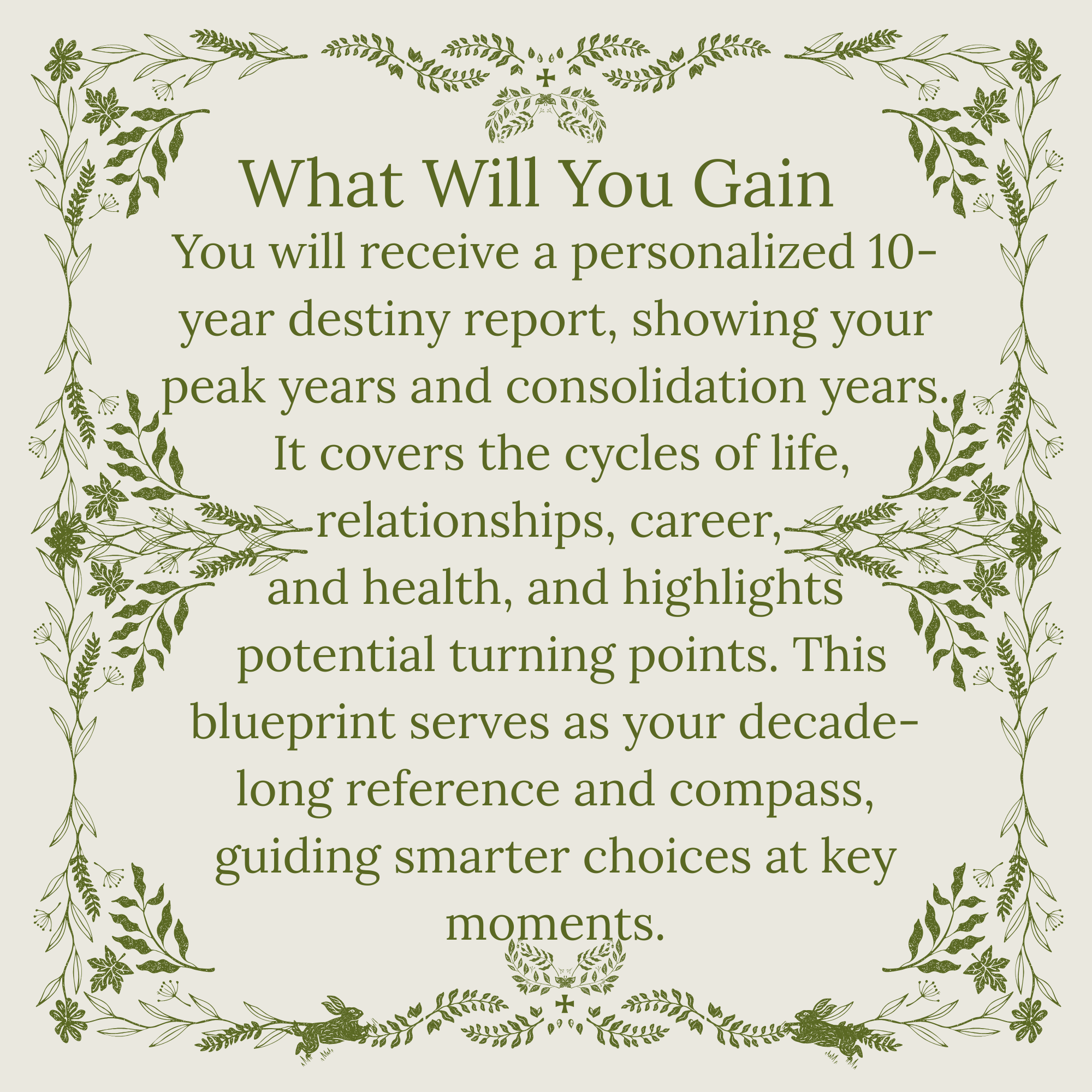 10-Year Circle Reading 10-Year Circle Reading