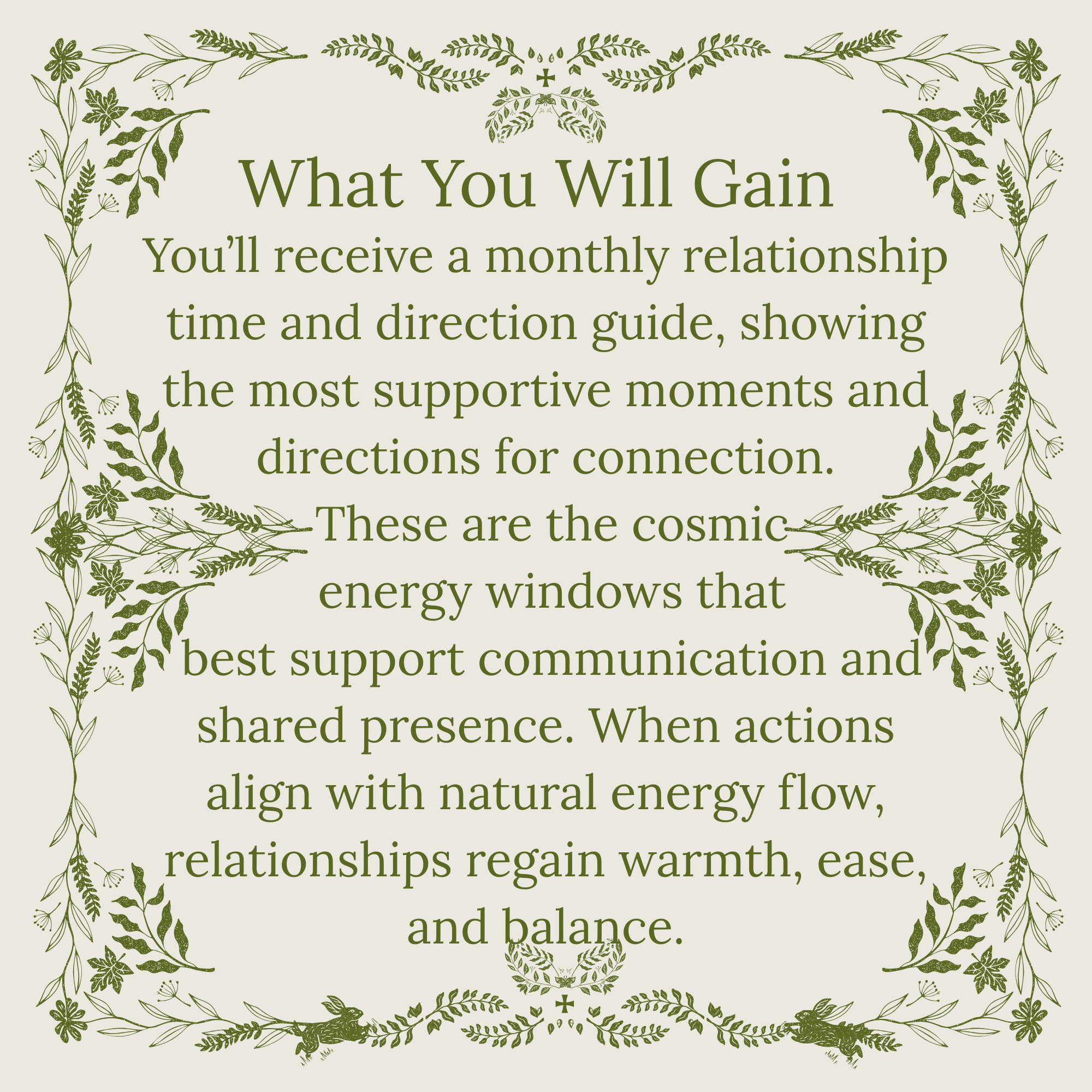 Relationship Harmony Guidance (Monthly) Relationship Harmony Guidance (Monthly)