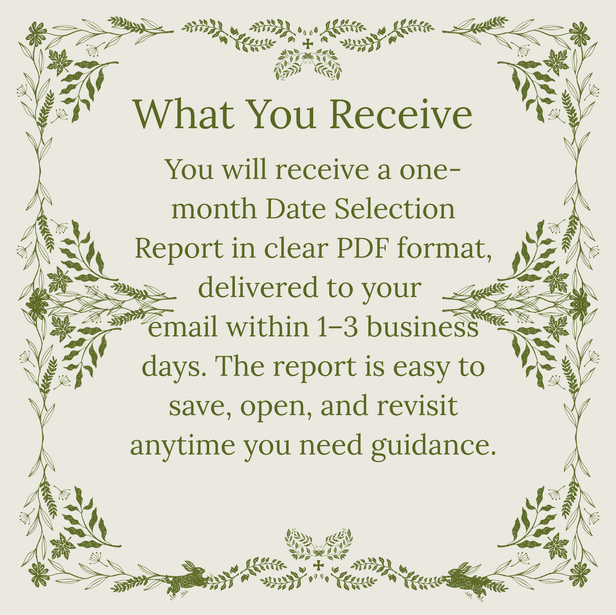 Auspicious Date Selection Auspicious Date Selection