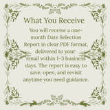 Auspicious Date Selection Auspicious Date Selection