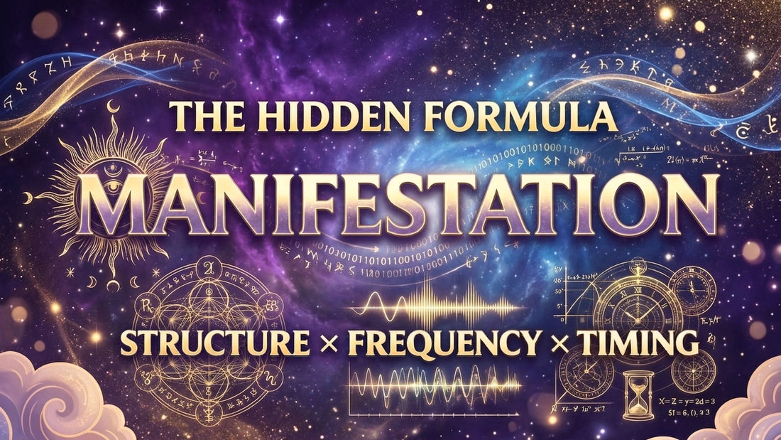 The Hidden Formula: Manifestation = Structure × Frequency × Timing
