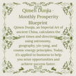 Qimen Dunjia · Monthly Prosperity Blueprint