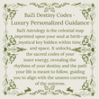 BaZi Destiny Codes · Luxury Personalized Guidance