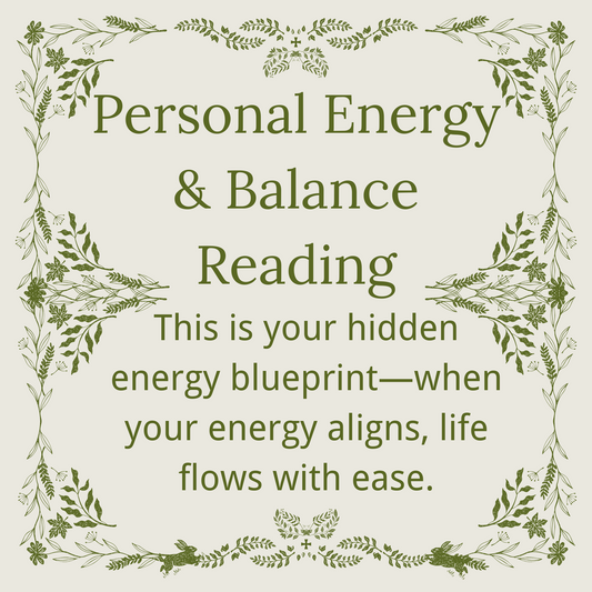 Personal Energy & Balance Reading