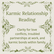 Karmic Relationship Reading