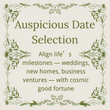 Auspicious Date Selection