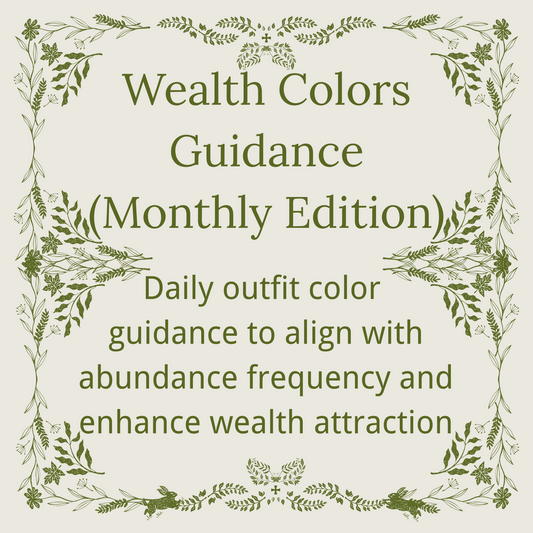 Wealth Colors Guidance (Monthly)