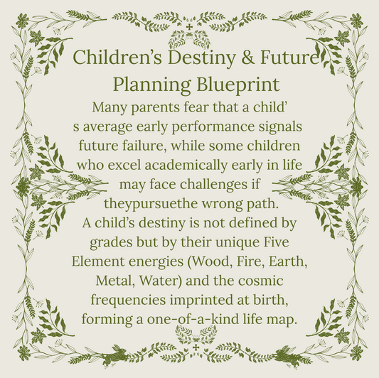 Children’s Destiny & Future Planning Blueprint