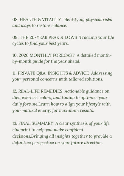 The Life Compass: Decoding Your Destiny