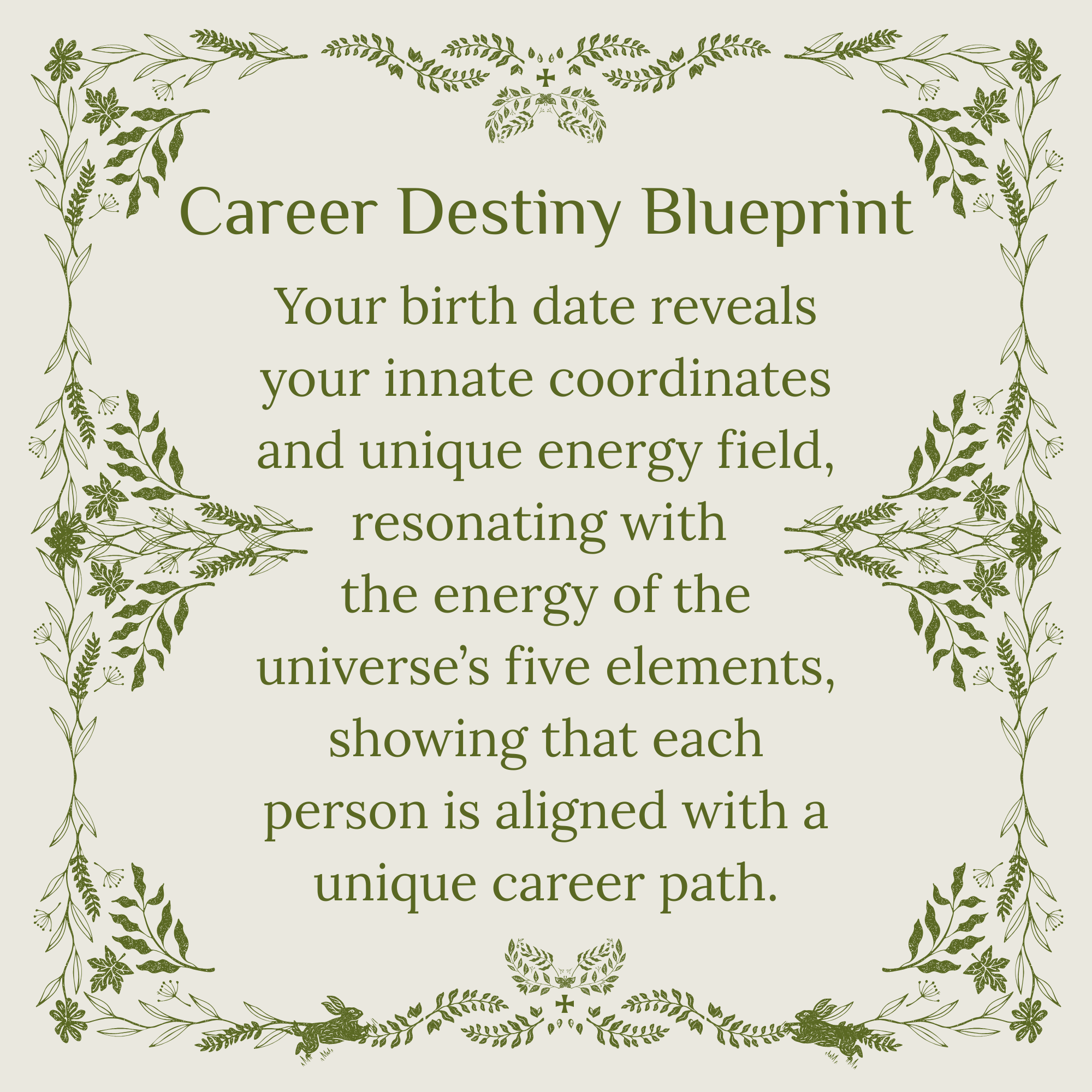 Career & EnergyBlueprint