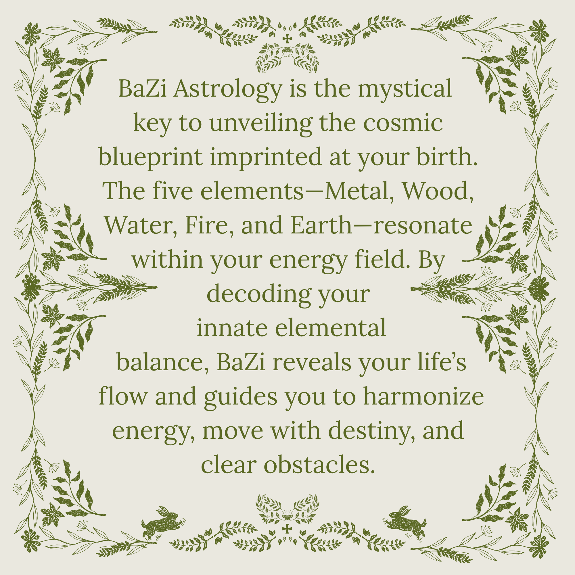 BaZi Destiny Codes · Luxury Personalized Guidance