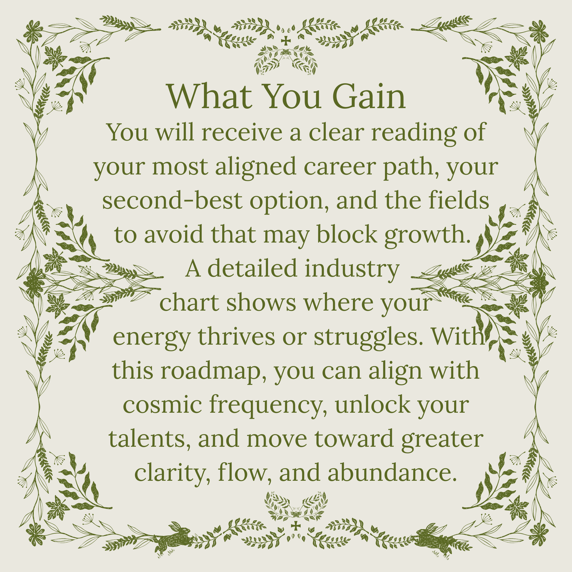 Career Direction Reading